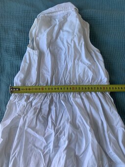Biely šaty H&M 128 - 5