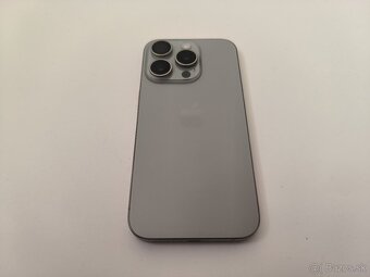apple iphone 15 PRO 256gb Natural Titanium / Batéria 87% - 5