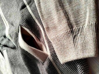 Pletený elegantný sveter, v. XL - 5