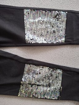 Dievčenské čierne džegíny. - 5