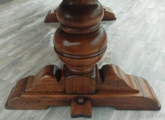 Stôl dubový refektársky . - 5