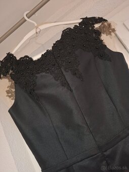 Cierne spolocenske saty - 5