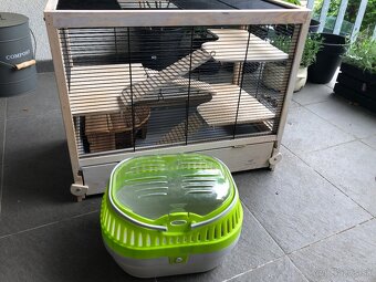 Drevena klietka pre škrečka HAMSTERVILLE Ferplast - 5