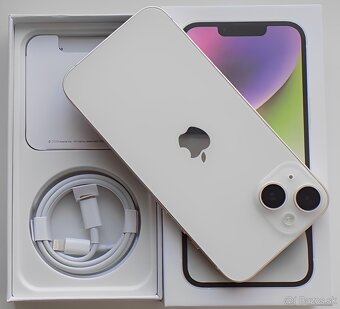 iPhone 14 Starlight BATERIE 100% TOP - 5