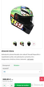 Prilba na motorku agv - 5