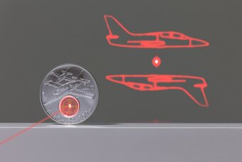 Stříbrná mince ČNB 500 Kč letoun AERO L-39 Albatros, BK - 5