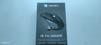 Predám optický wifi myš Natec Jaguar - 5
