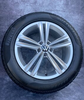 Originální ALU kola 5x112 VW Tiguan 235/55/18 TOP - 5