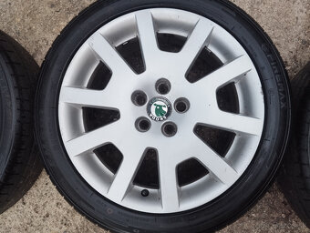 Predám hliníkové disky Fabia RS - 5
