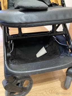 Espiro Just - skladací športový kočiarik (horčicovo-čierny) - 5