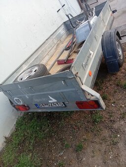 Predám prívesný vozík 750kg - 5