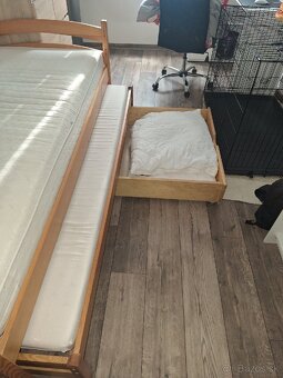 Posteľ masív 90x200. - 5