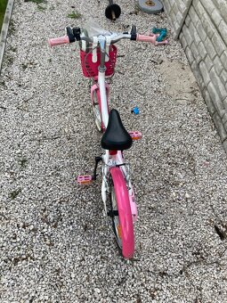 16" Bicykel BTWIN Docto Girl 500 + pomocné kolieska - 5