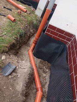 Odvodnenie,drenaze,dažďové zvody obkopy - 5