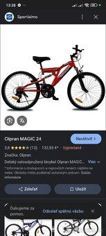 Detský bicykel 24 - 5