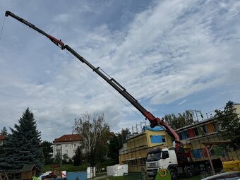 Autodoprava s hydraulickou rukou, práca s HR - 5