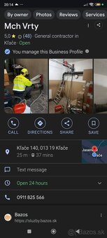 Mch Vrty - jadrové vŕtanie 0911 82 55 66 ,otvory pre zásuvky - 5