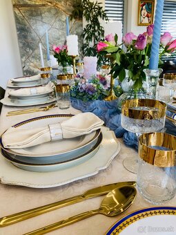 Veľká retro obedová súprava, posielam kuriérom - 5