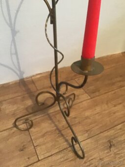 KOVOVý VYSOKý SVIETNIK - 5