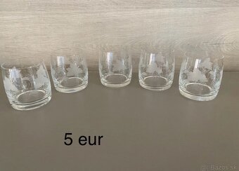 Predám misu, poháre šálky a iné sklo - 5