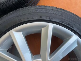 Skoda FABIA disky silber 7jxR16 ET46 215 45 R16 letné - 5