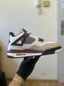 Paris Saint-Germain x Air Jordan 4 Retro 'Bordeaux' - 5