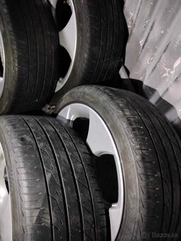 4ks alu disky orig. VW 5x112 r18 pneu 225/40 r18 - 5