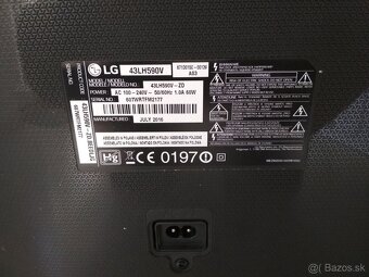 43" LED Smart TV LG 43LH590V, WiFi, uhlopriečka 108cm - 5