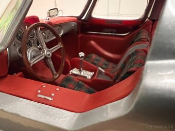 1:18 1955 Mercedes-Benz 300 SLR - Silver - MAISTO - 5