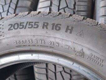 205/55 r16 zimné pneumatiky Continental 7mm - 5