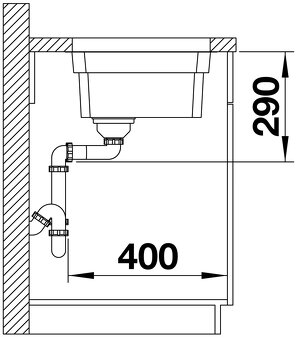 Nerezový drez Blanco Etagon 700-U - 5