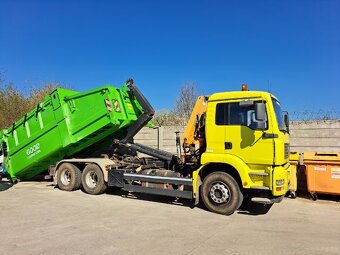 Man 6x4 hákový nosič kontajnerov - 5