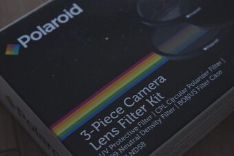 sada filtrov Polaroid - 3x 55 mm - 3x 58 mm - UV CPL ND9 - 5