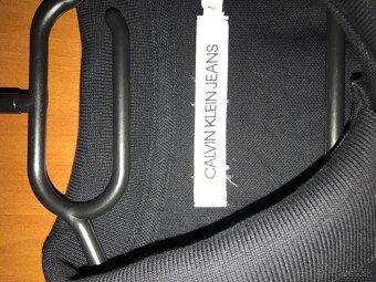 CALVIN KLEIN originál black pánske polotricko L - 5
