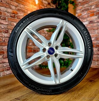 Alu R19 5x108 orig. Ford KUGA +zimné pneu 235/45 R19 - 5