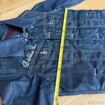Rifľová bunda G-STAR SLIM TAILOR SHUTTER, TOP stav, veľ. M - 5