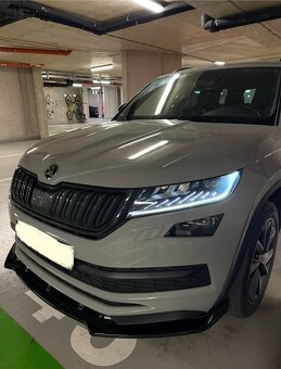 LIPKO SKODA KODIAQ SPOJLER POD NARAZNIK - 5