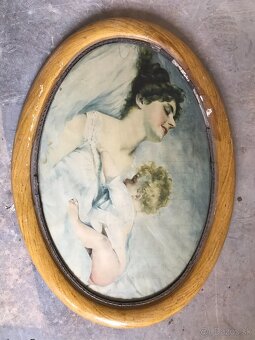 staré obrazy a rámy - 5