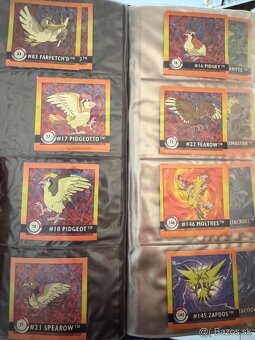 POKEMON 1999 FIRST EDITION stickers GOLD, SILVER, COMMON - 5