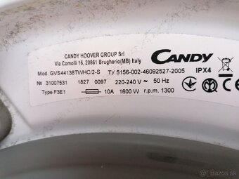 Predám práčku Candy Grand Vita - 5