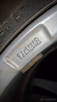 alu R16 5x112, zimné pneu 215/60, Superb, Ateca, Passat - 5