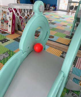 Detská šmykľavka s hojdačkou - 5