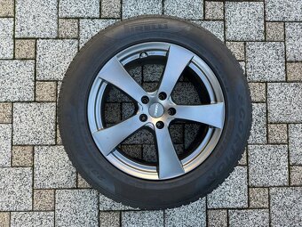 Hliníkové disky Mercedes GLC 8Jx18 ET30 + Zimné pneumatiky - 5