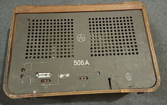 Staré retro rádio Tesla Arie 506A - 5