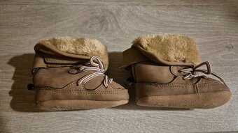 Set capačky č.20 + kožušinová riflová bundička v.68 - 5