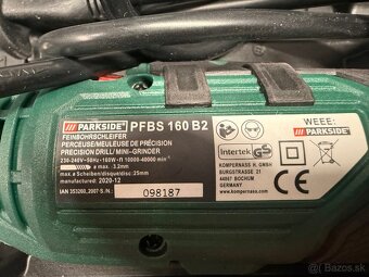 Parkside bruska/vrtacka PFBS 160 B2 nova - 5