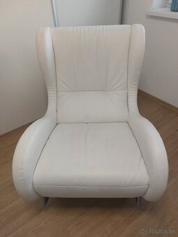 Kožené kreslo na predaj - 5