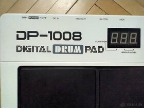 Digital drum pad, Cherub DP-1008, elektrické bicie - 5