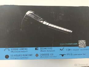 53000 lumenov Ručná Hyper LED baterka MS12 - 5