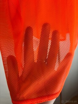 Adidas tréningová vesta – oranžová - 5